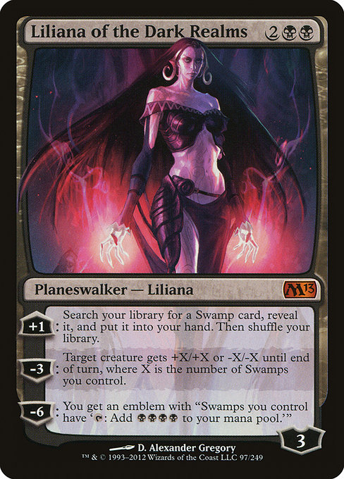 Liliana of the Dark Realms [Foil]