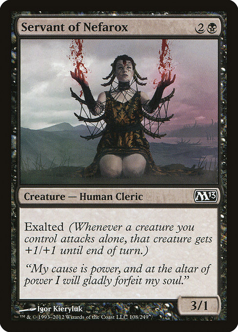 Servant of Nefarox [Foil]
