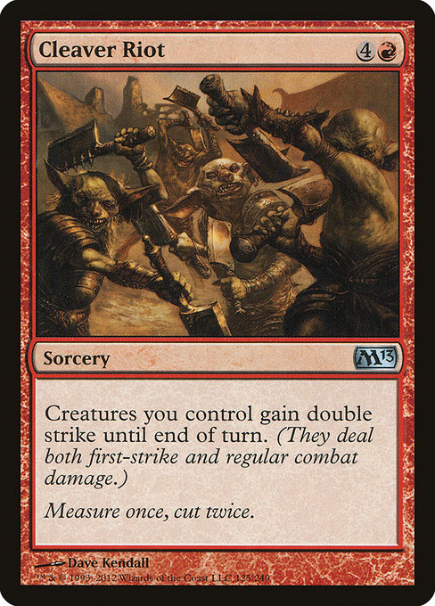 Cleaver Riot [Foil]