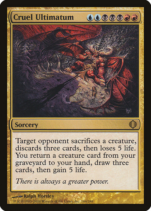 Cruel Ultimatum [Foil]