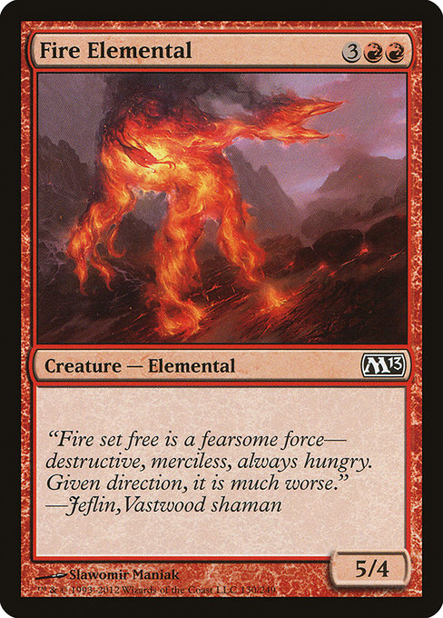 Fire Elemental [Foil]