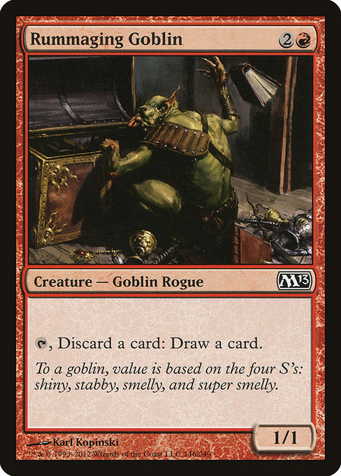 Rummaging Goblin [Foil]