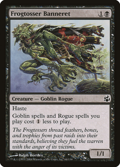 Frogtosser Banneret [Foil]