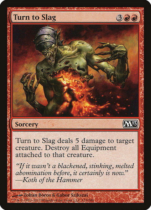 Turn to Slag [Foil]