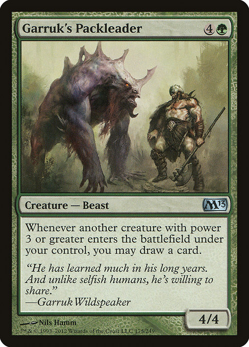 Garruk's Packleader [Foil]