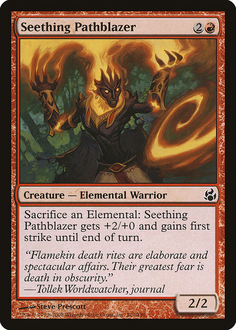 Seething Pathblazer [Foil]