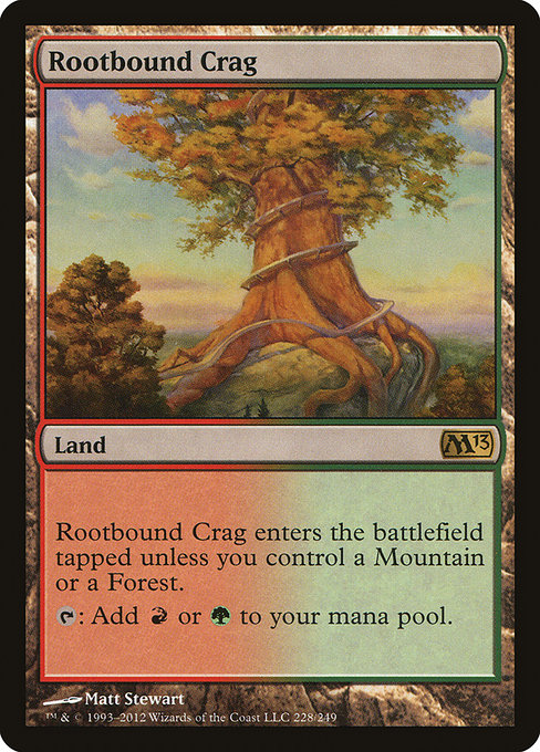 Rootbound Crag [Foil]