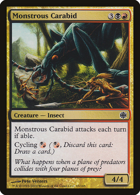 Monstrous Carabid [Foil]