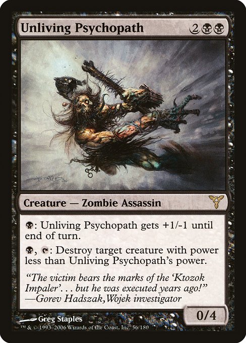 Unliving Psychopath [Foil]