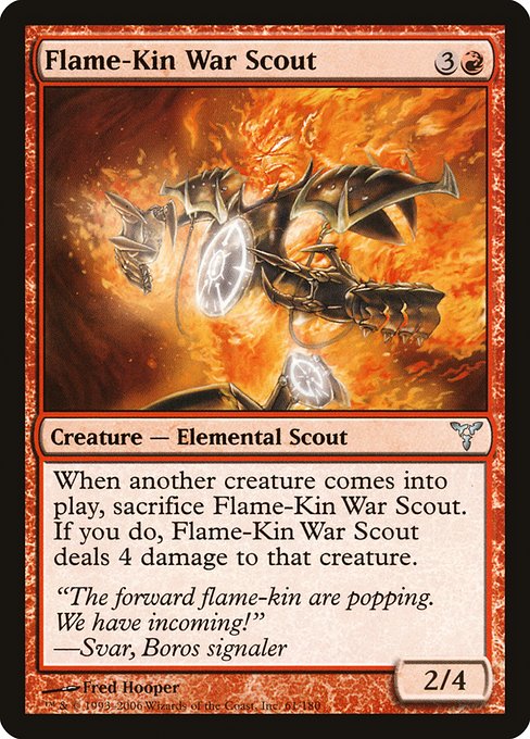 Flame-Kin War Scout [Foil]