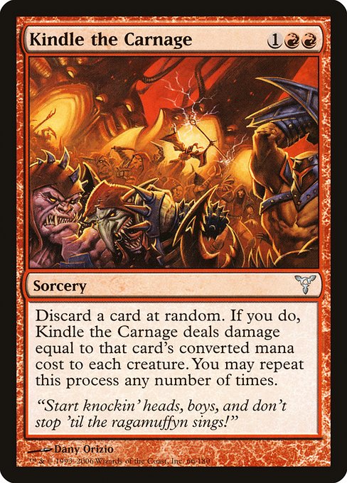 Kindle the Carnage [Foil]