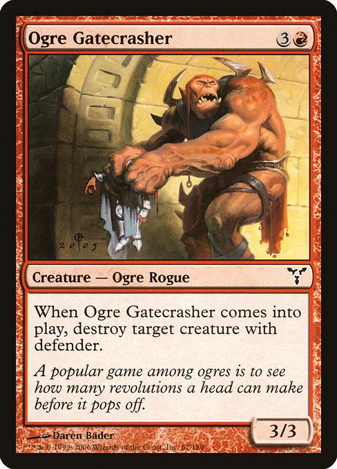 Ogre Gatecrasher [Foil]