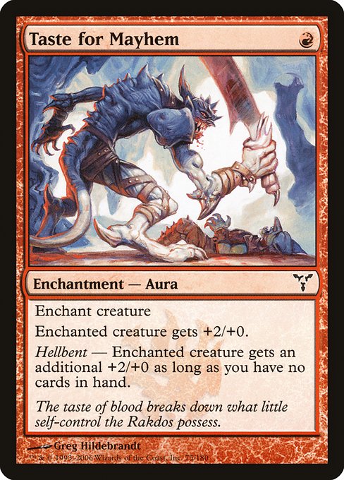 Taste for Mayhem [Foil]
