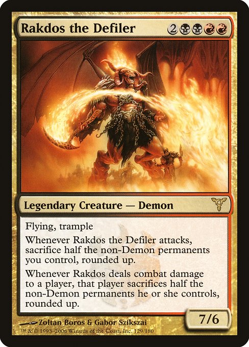 Rakdos the Defiler [Foil]