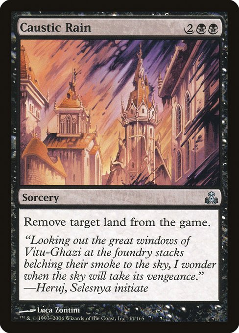 Caustic Rain [Foil]