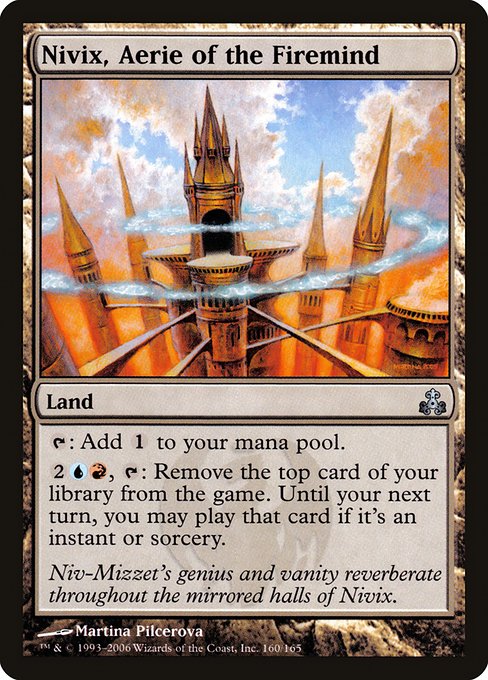 Nivix, Aerie of the Firemind [Foil]