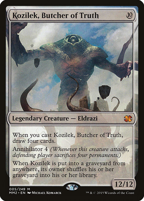 Kozilek, Butcher of Truth [Foil]