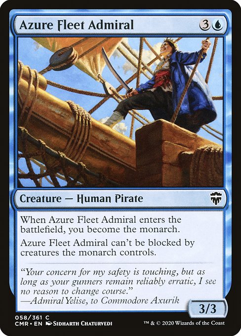 Azure Fleet Admiral [Foil]