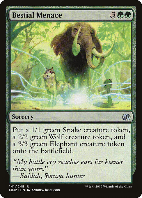 Bestial Menace [Foil]