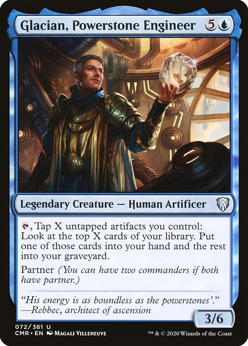 Glacian, Powerstone Engineer [Foil]