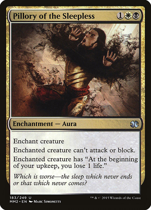 Pillory of the Sleepless [Foil]