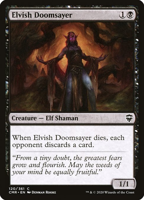 Elvish Doomsayer [Foil]