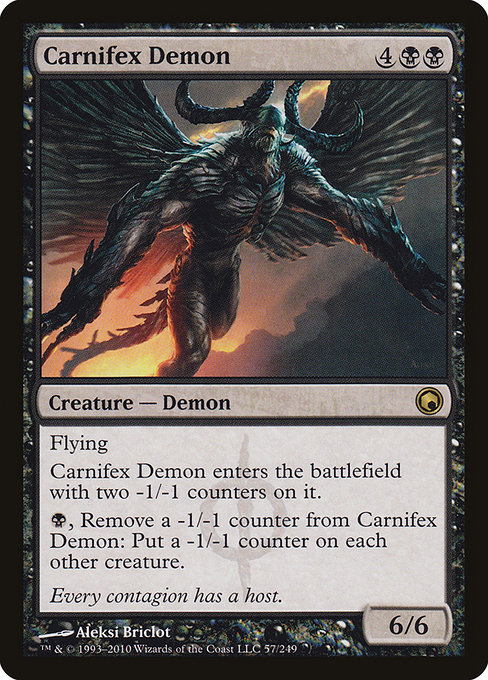 Carnifex Demon [Phyrexian]