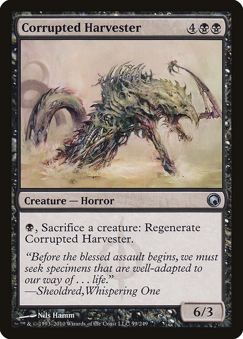 Corrupted Harvester [Phyrexian Foil]