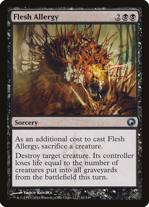 Flesh Allergy [Phyrexian]