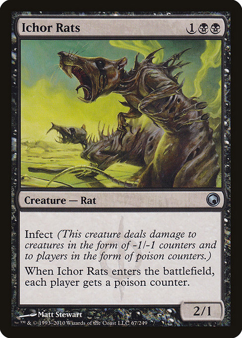 Ichor Rats [Phyrexian Foil]