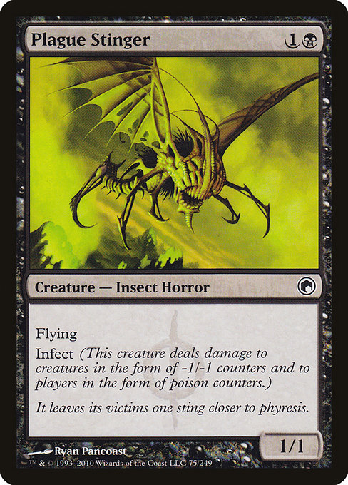 Plague Stinger [Phyrexian Foil]