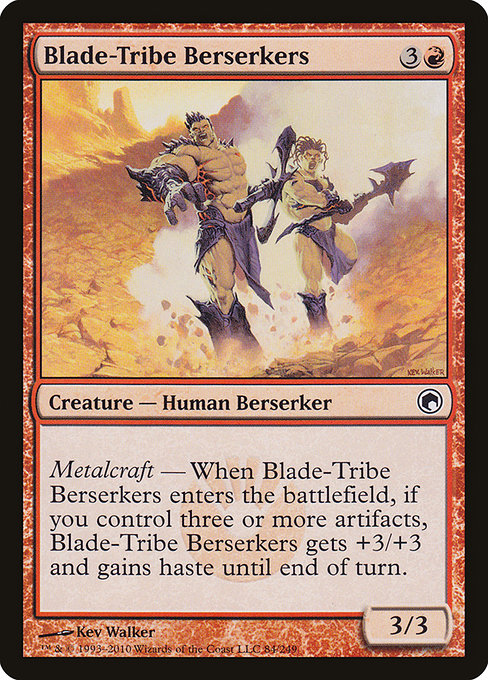 Blade-Tribe Berserkers [Foil]