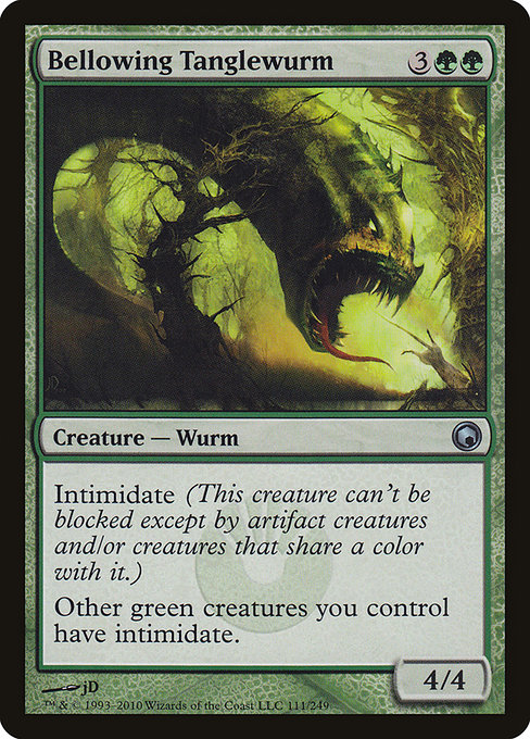 Bellowing Tanglewurm [Foil]