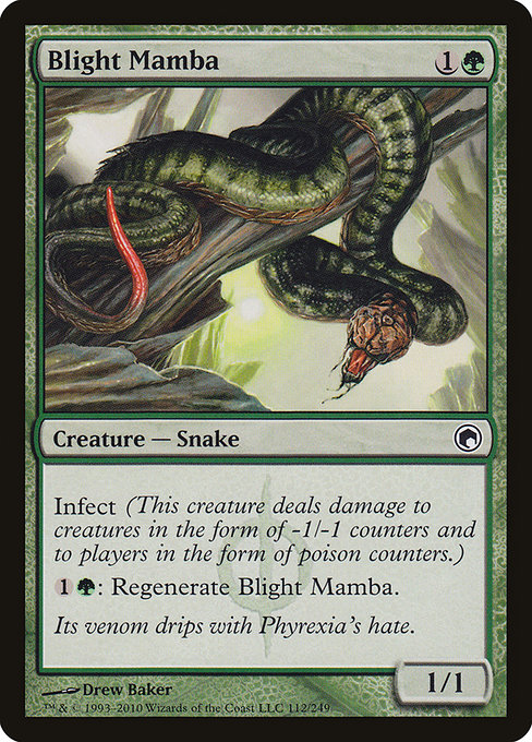 Blight Mamba [Phyrexian Foil]