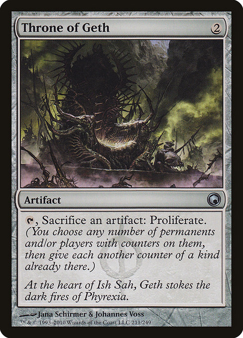 Throne of Geth [Phyrexian Foil]