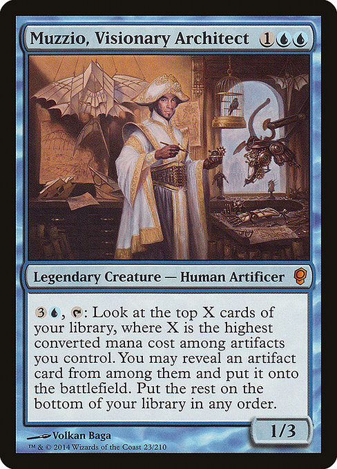 Muzzio, Visionary Architect [Foil]