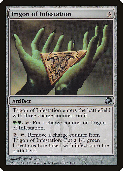 Trigon of Infestation [Phyrexian]