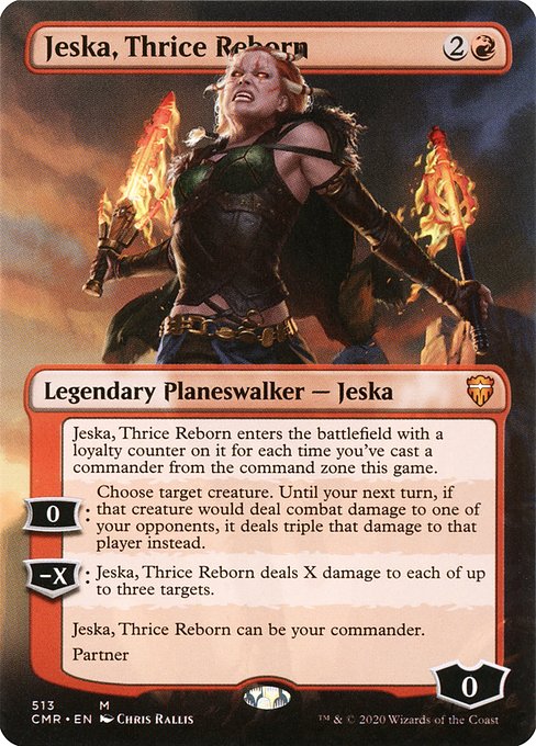 Jeska, Thrice Reborn [Borderless Foil]
