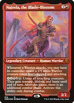 Najeela, the Blade-Blossom [Etched Foil]