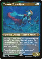 Thrasios, Triton Hero [Etched Foil]