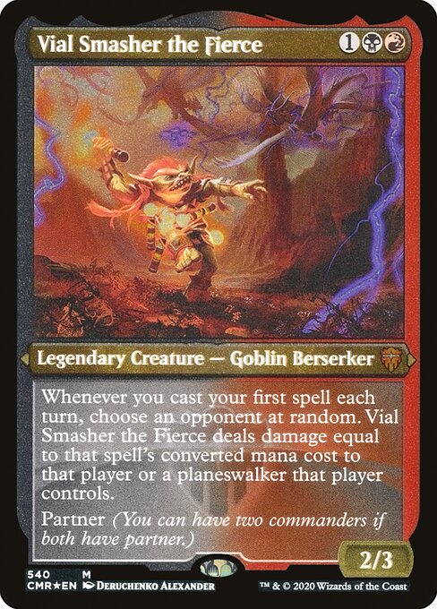 Vial Smasher the Fierce [Etched Foil]