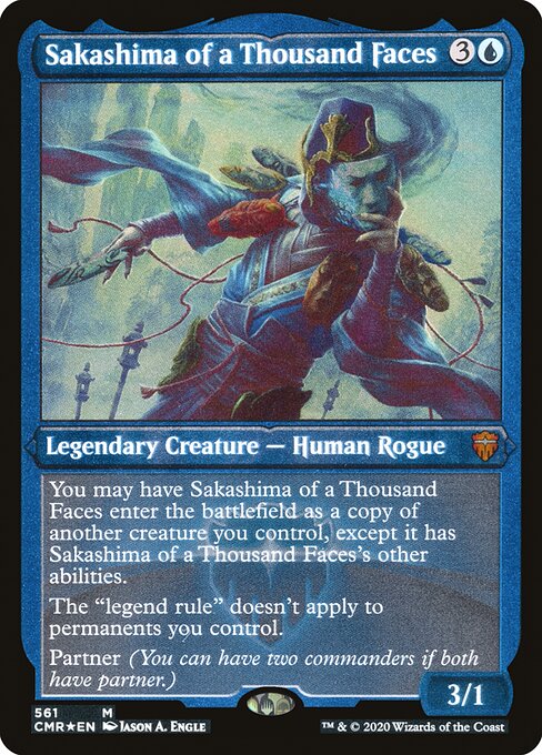 Sakashima of a Thousand Faces [Etched Foil]