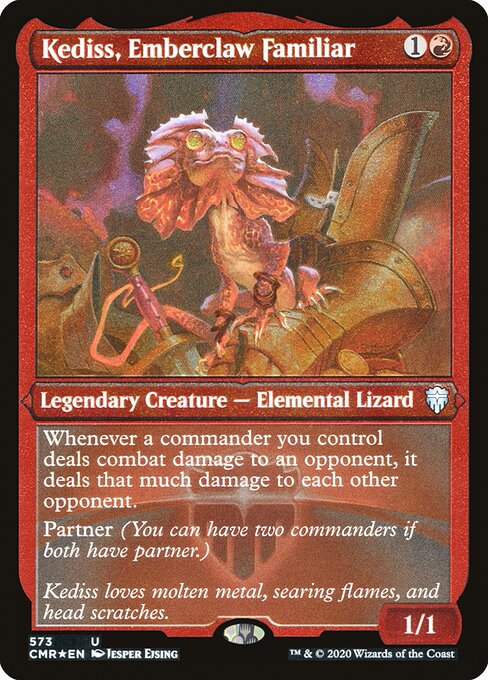 Kediss, Emberclaw Familiar [Etched Foil]