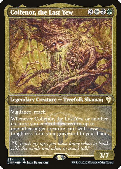 Colfenor, the Last Yew [Etched Foil]