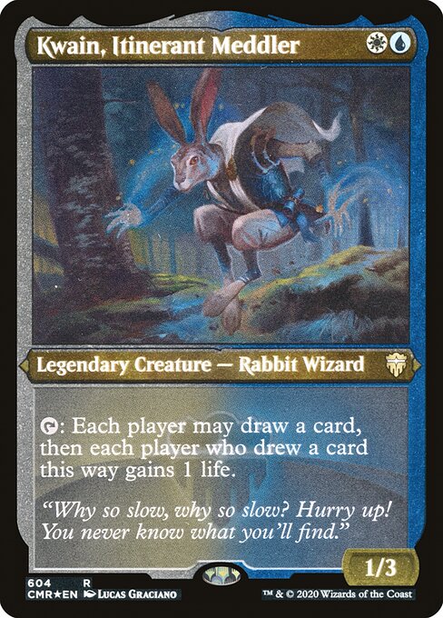 Kwain, Itinerant Meddler [Etched Foil]
