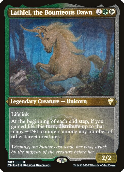 Lathiel, the Bounteous Dawn [Etched Foil]