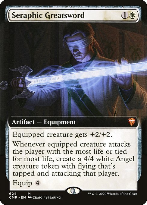 Seraphic Greatsword [Extended Artwork Foil]