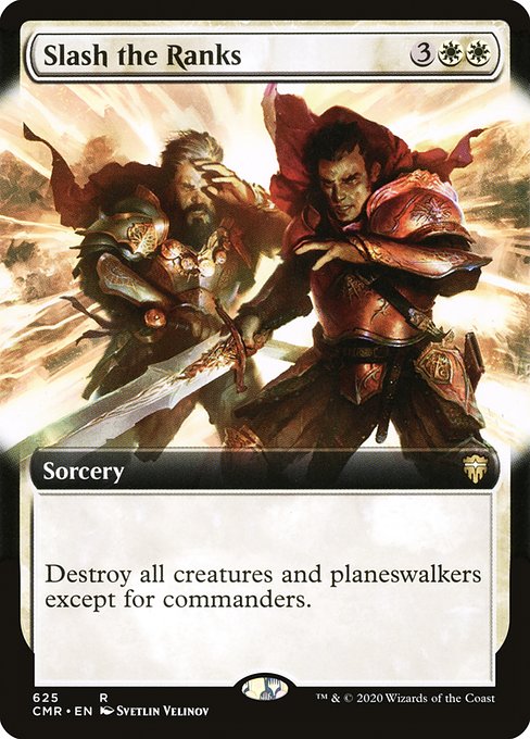 Slash the Ranks [Extended Artwork Foil]