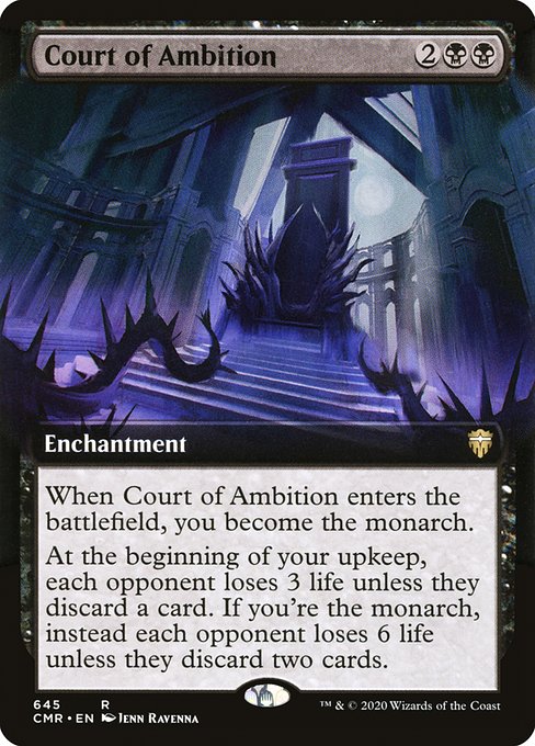 Court of Ambition [Extended Artwork Foil]