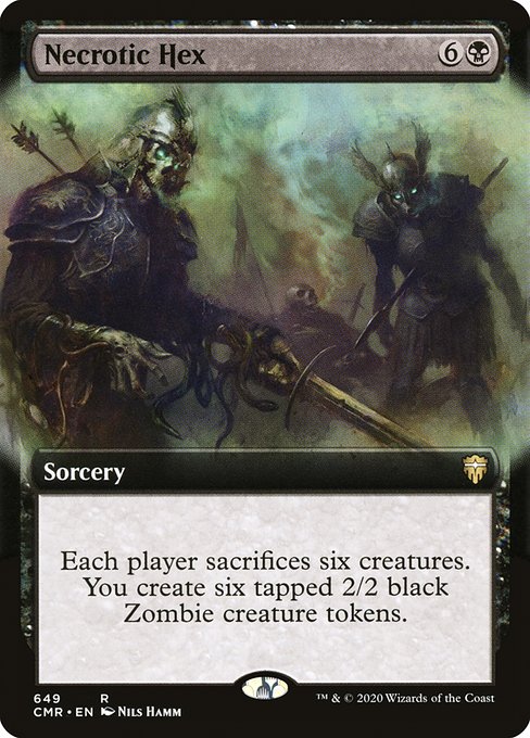 Necrotic Hex [Extended Artwork Foil]